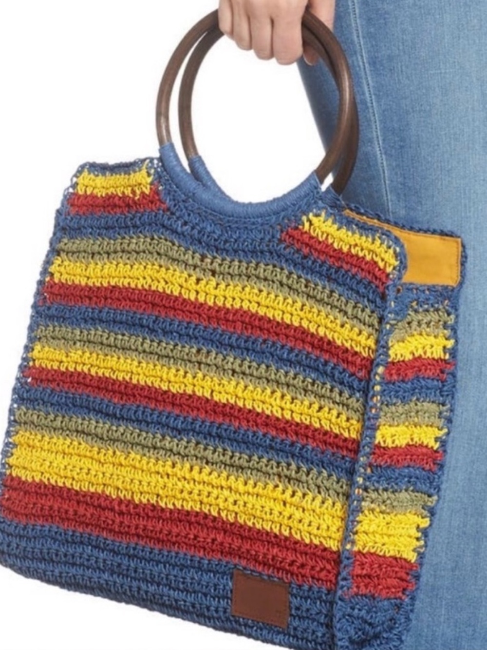 Brixton Riviera Stripe Tote Bag
